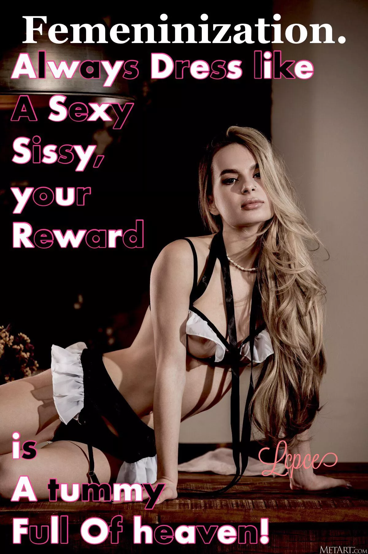 Be a sexy sissy