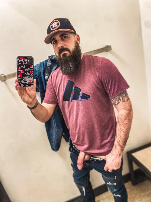 Can you guess which dressing room I am in?