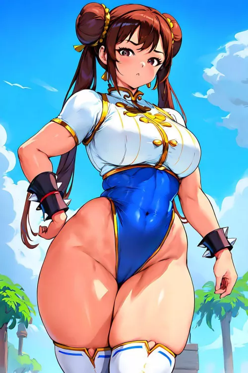 Chun li is built different