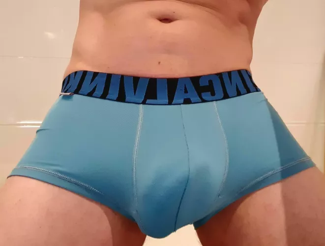 Doing some stretching in the morning