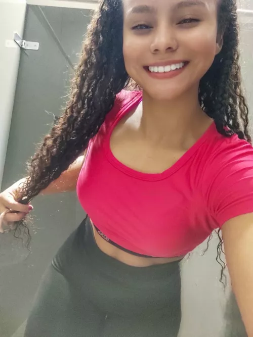 Feeling awesome at the gym