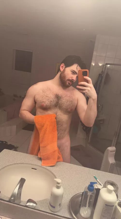 fresh out the shower