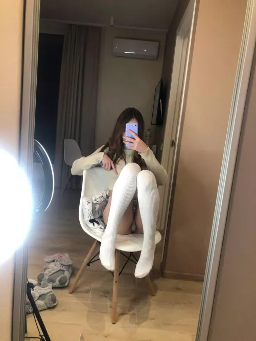 I love these socks [female]