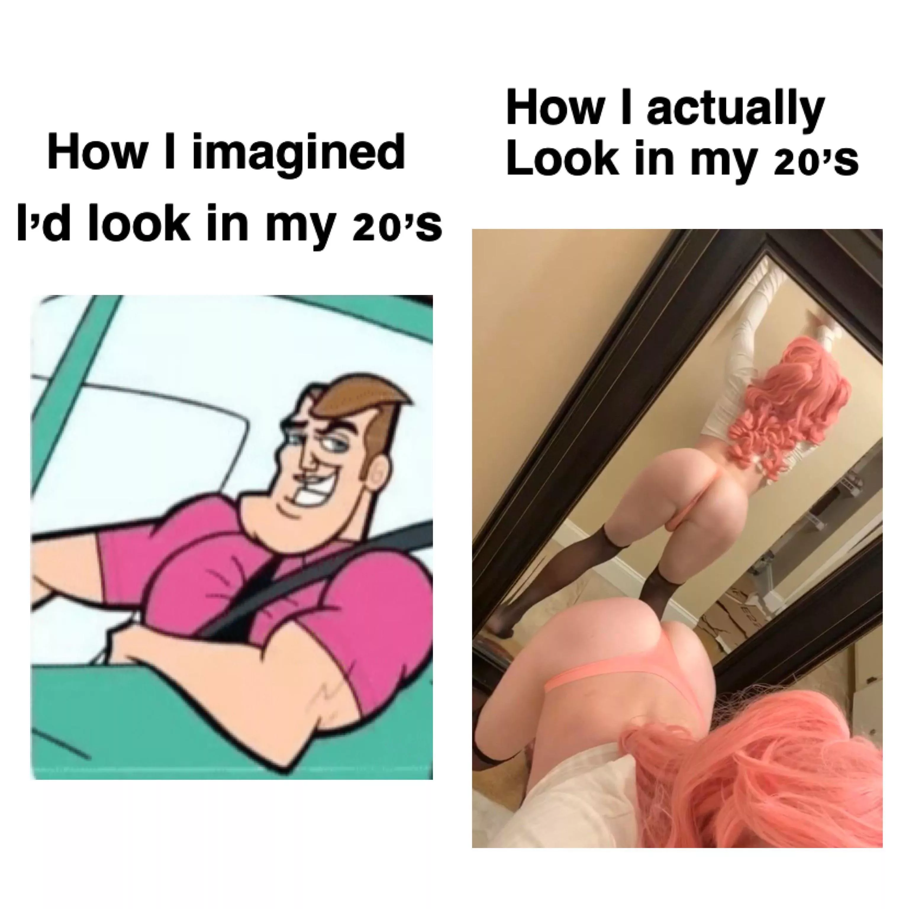 i prefer how i actually look 😳