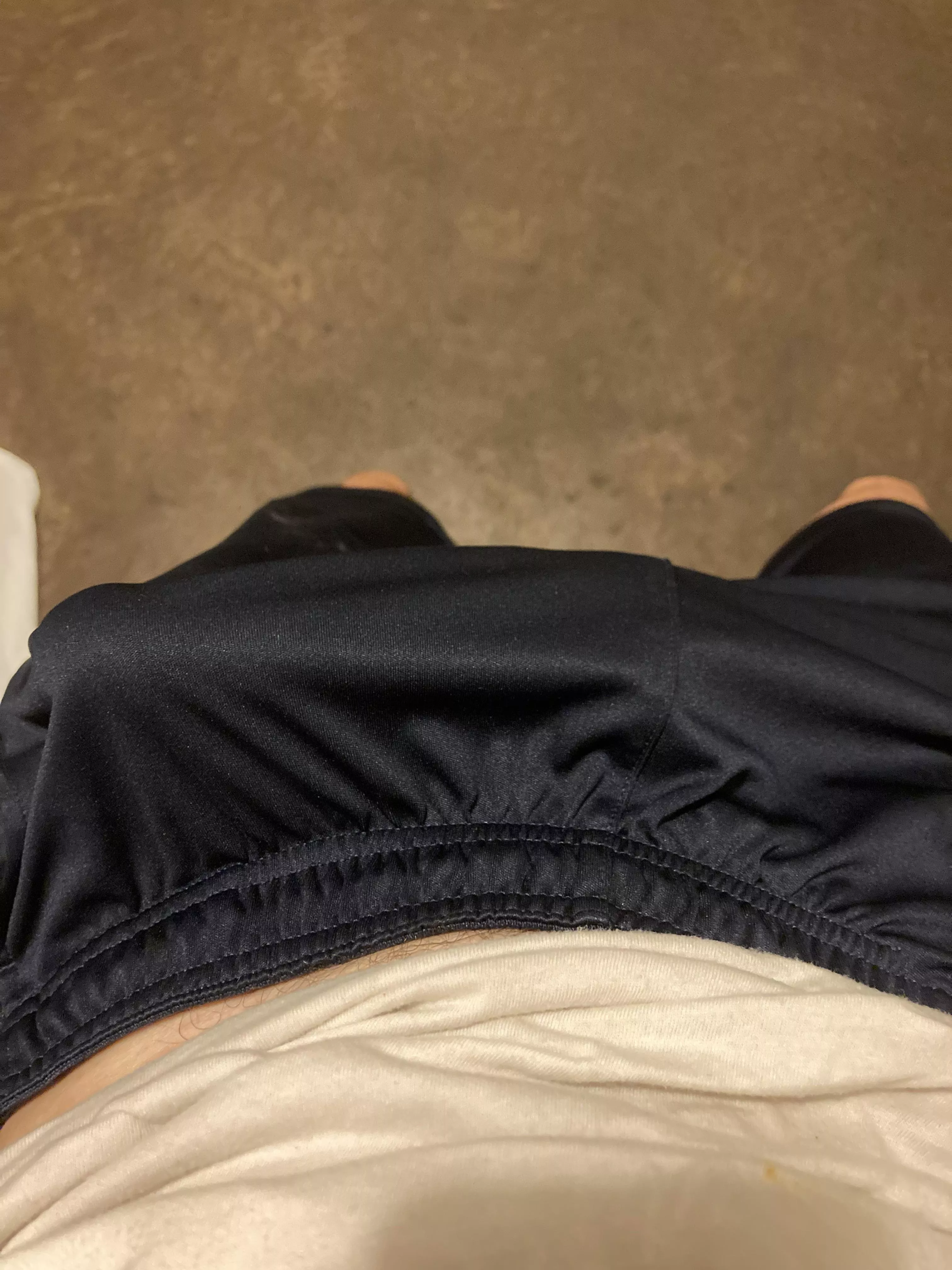 I should not wear these shorts to work….