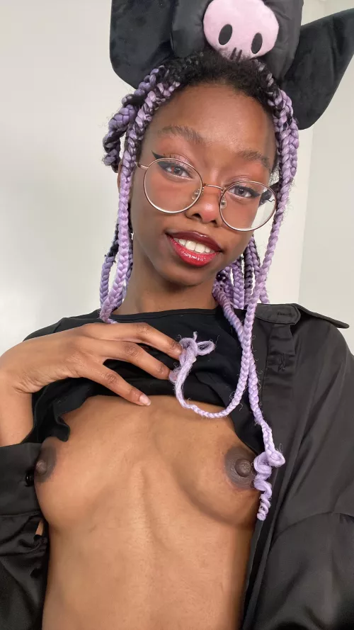 Need a mouthful of petite tits?