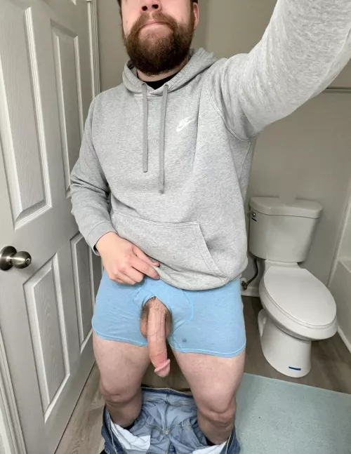 Nobody works from home with their pants on, right?