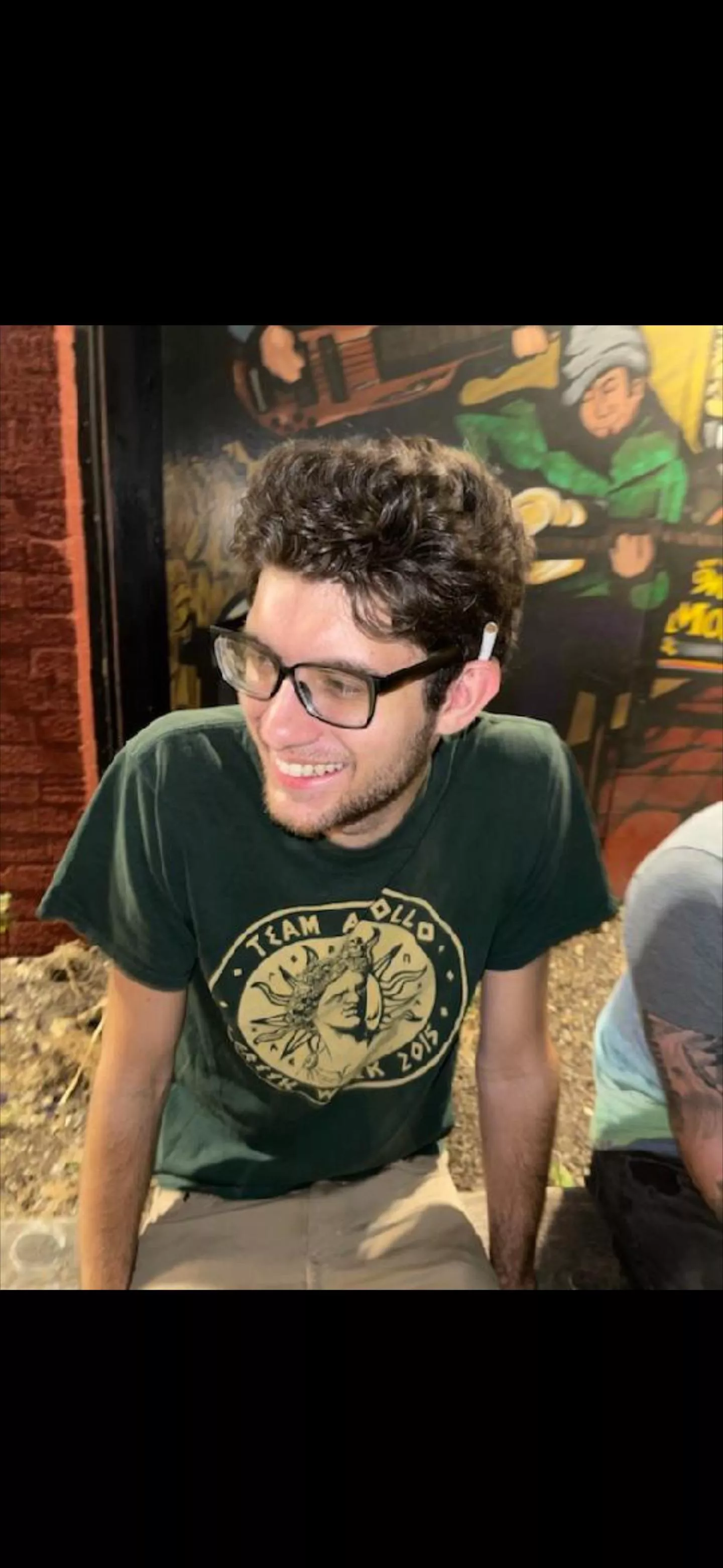 Old candid photo. I don’t wear glasses anymore but they were the vibe for awhile.