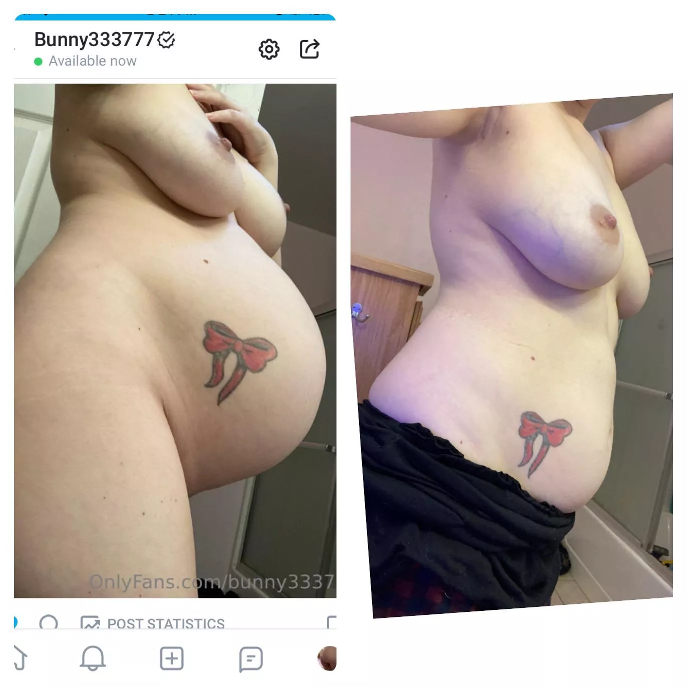 Post partum content with my content of me pregnant too😜🥵🫶🏻 free subscription bby, come check this kinky hot MILF out , mamax3