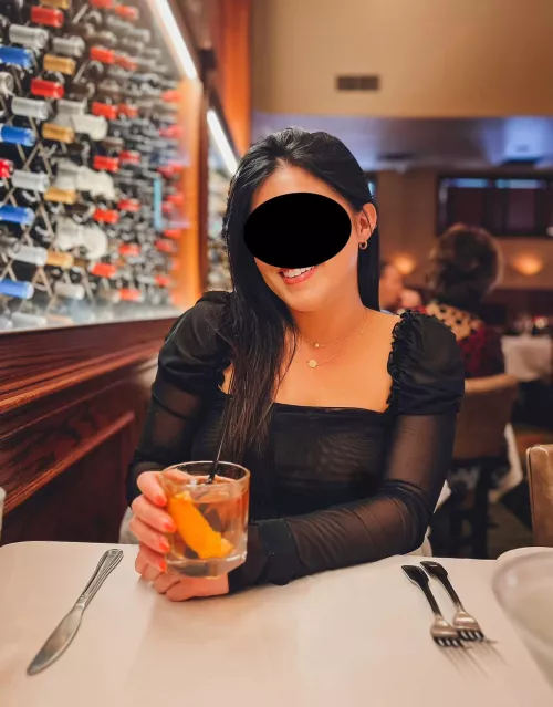 She wore my fav shirt for our Valentines date.