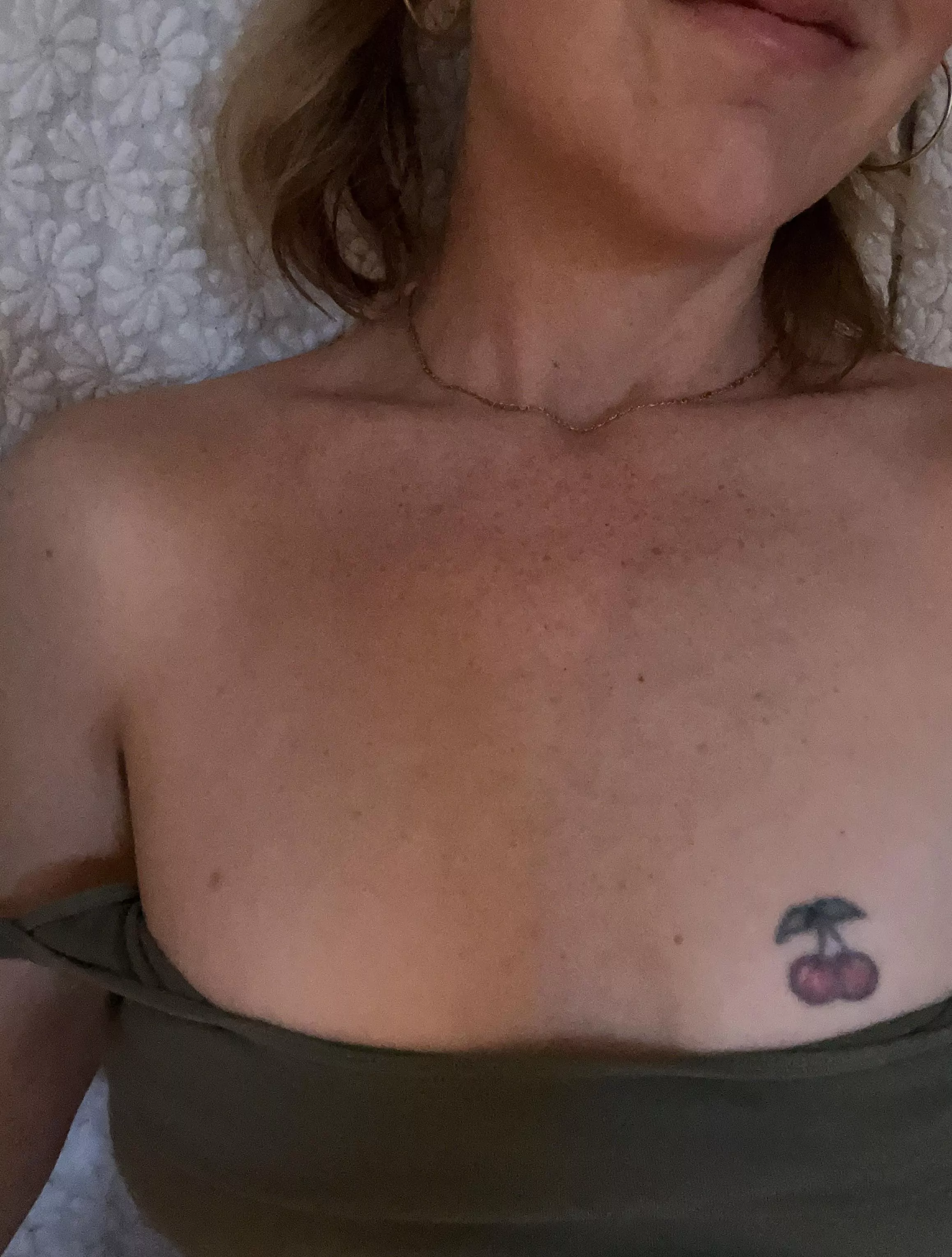 Sour cherries from Ricky and Pinky’s Tattoo parlour, Hong Kong. The year 2000. My tattoo might be older than you, and that’s kinda hot. 😏 [oc] [f46]