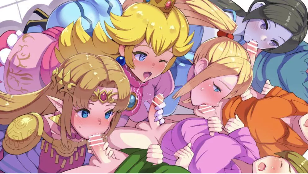 The smash girls sucking off links