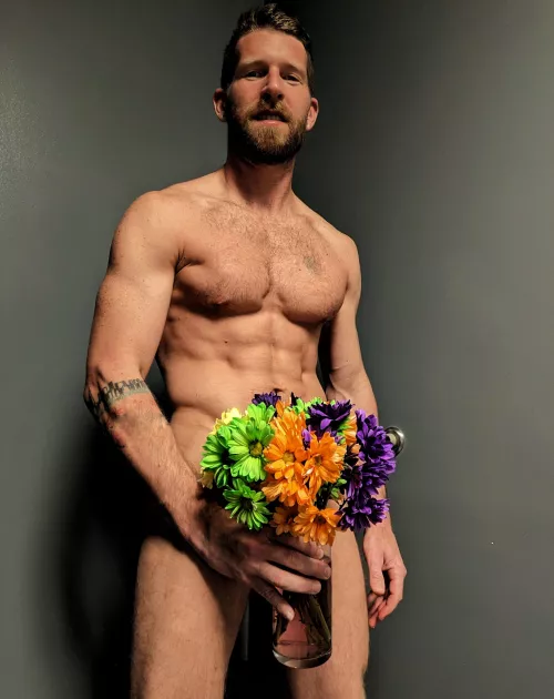 This is the best way to deliver flowers right?!