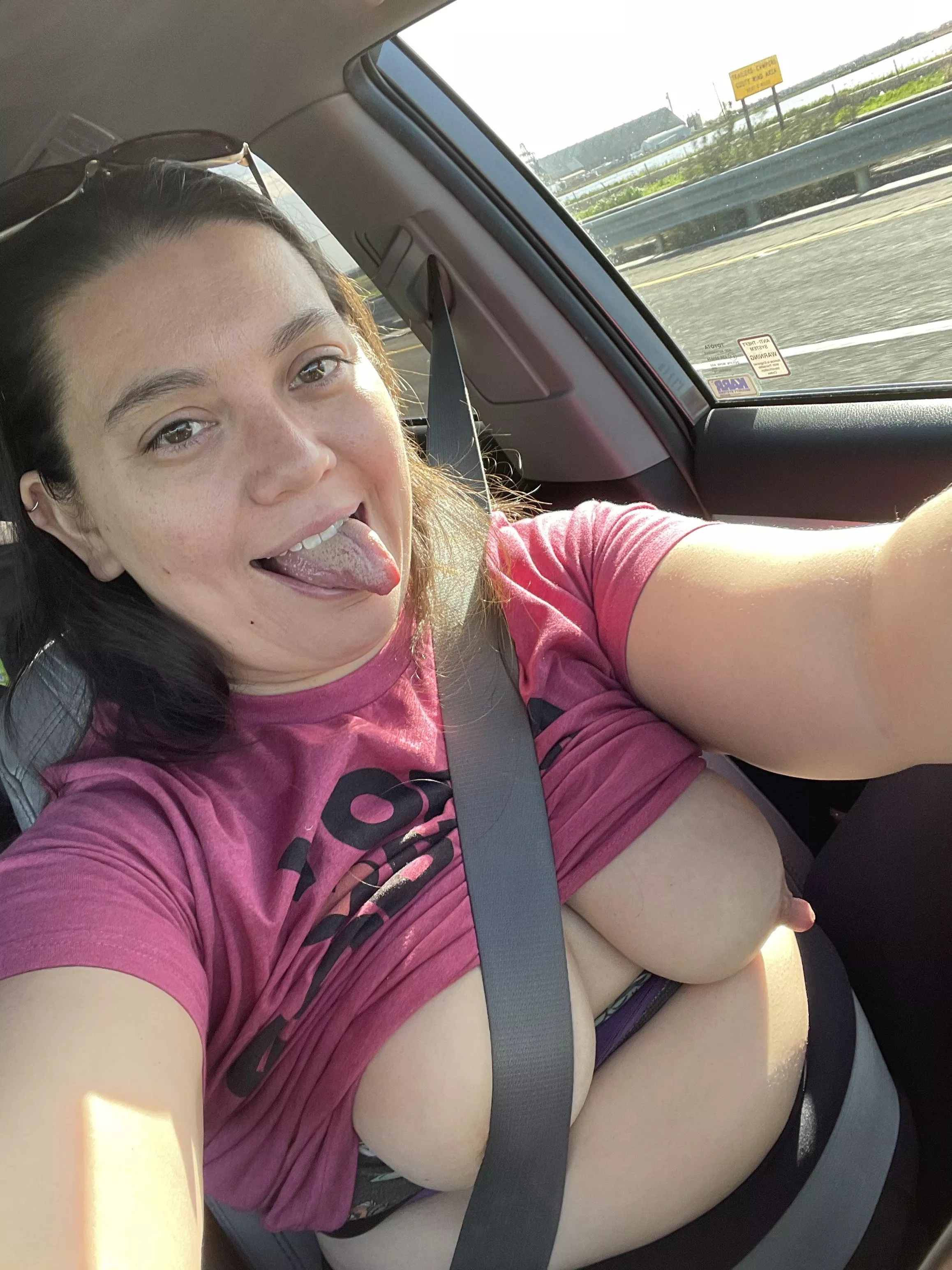 tits out on this fine valentines Tuesday