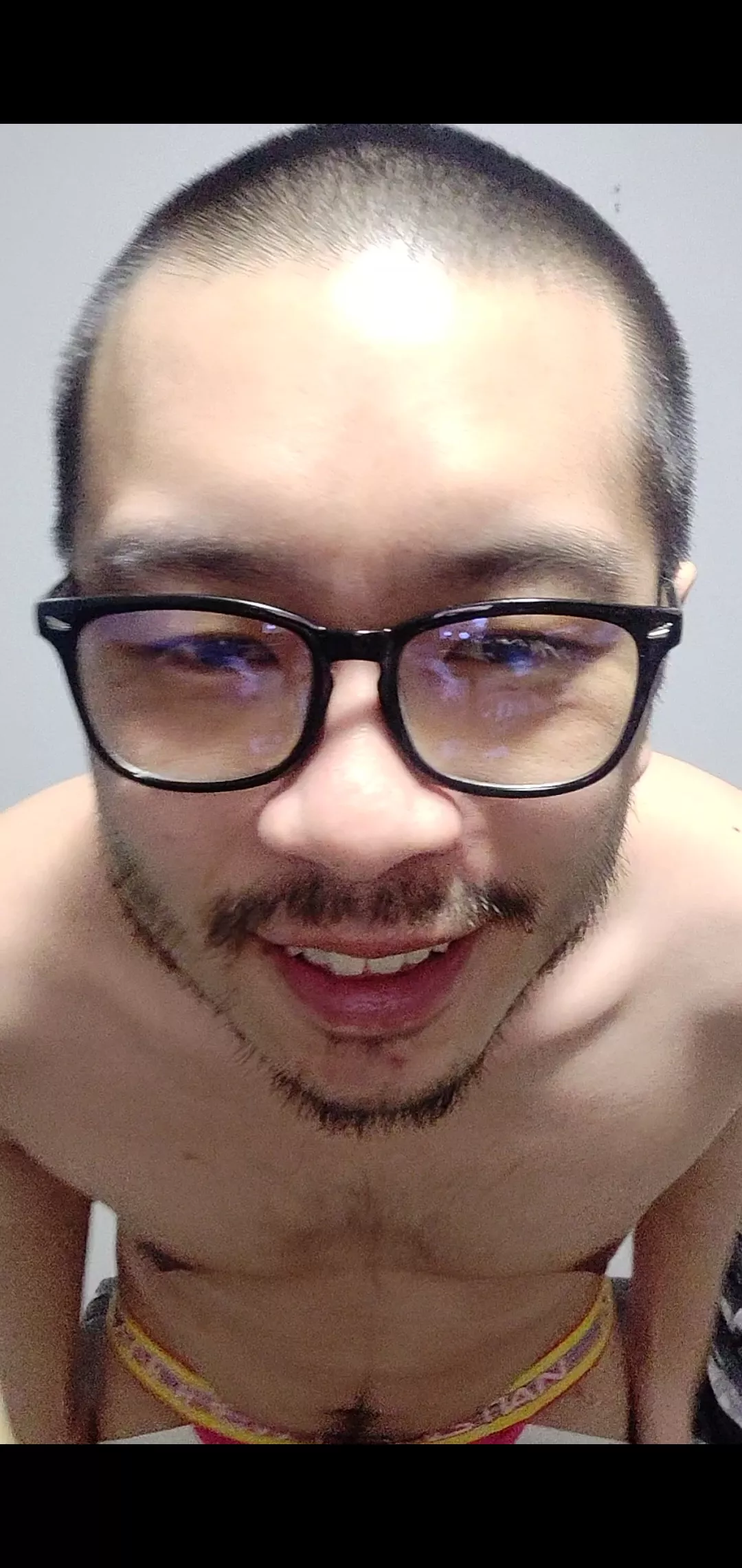 trying our some new glasses 👓