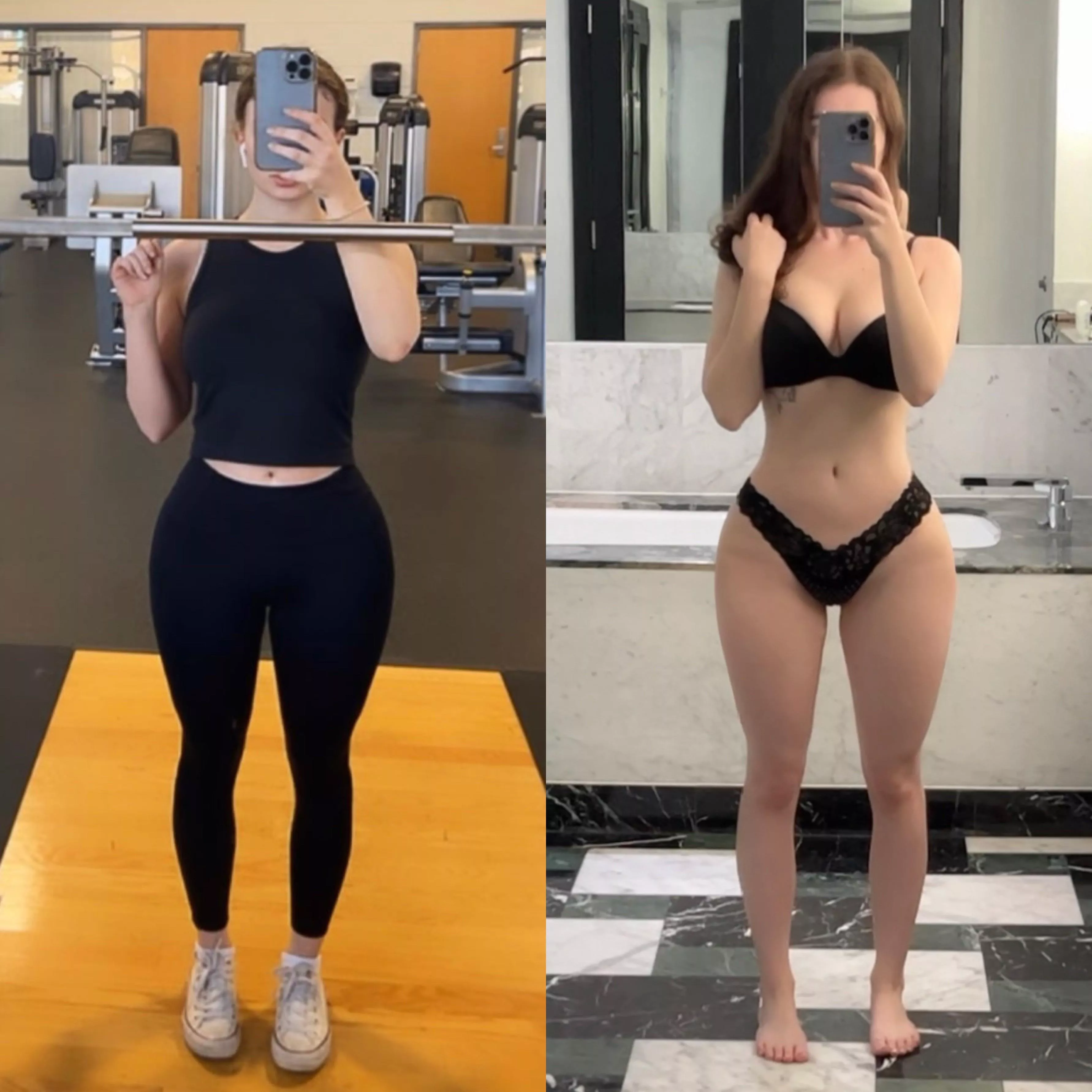 What the gym sees vs what Reddit sees
