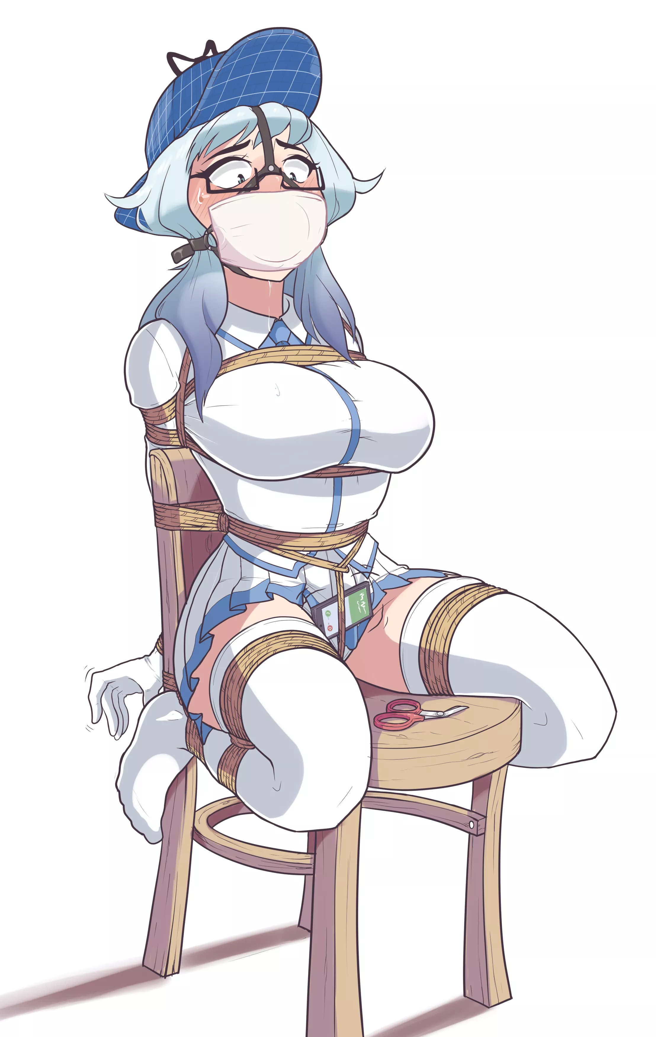 when detective needed real experience .Her assistant helped her