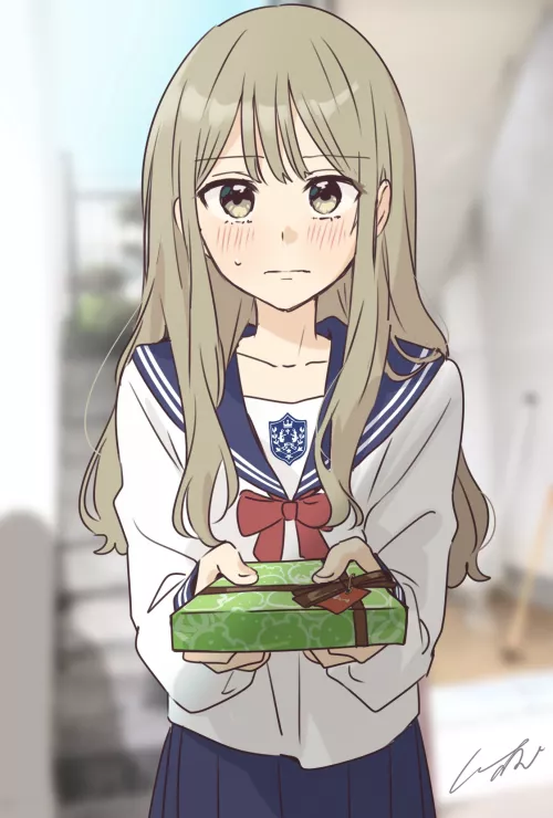 Will you accept his chocolate?