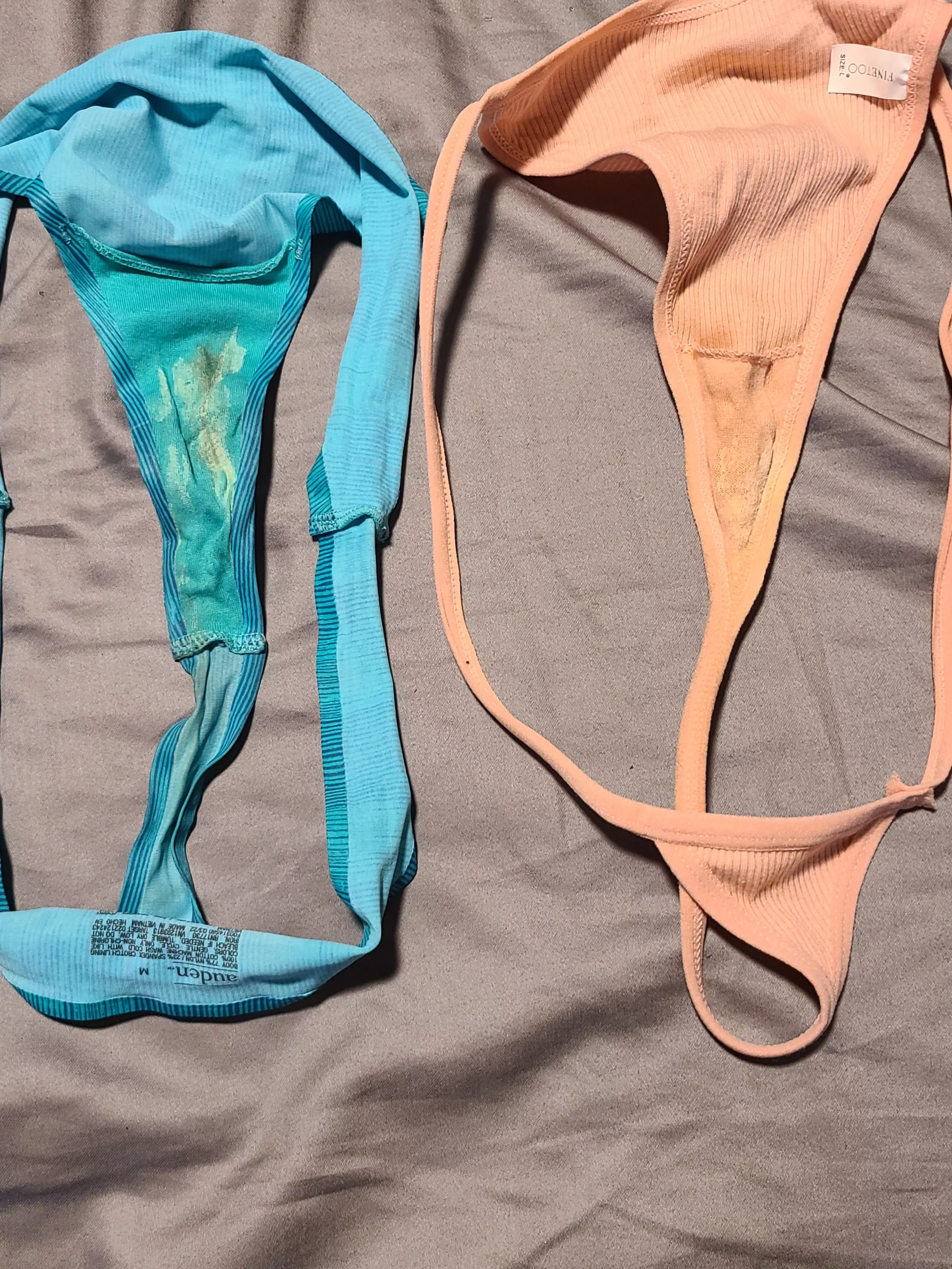 2 of my sexy dirty thongs! Smelly and Tasty!