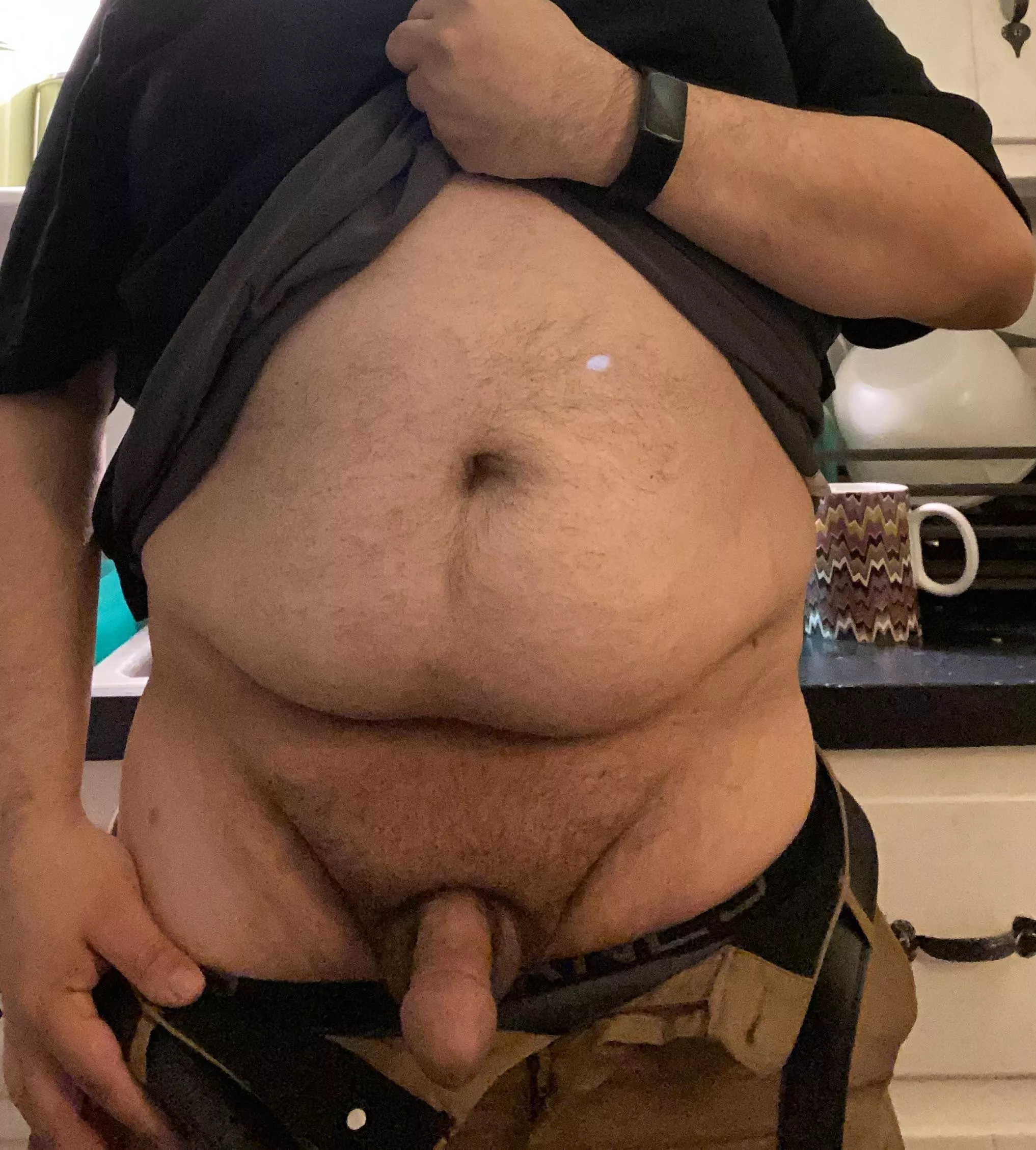 (35) Getting ready for work. Always up for a distraction