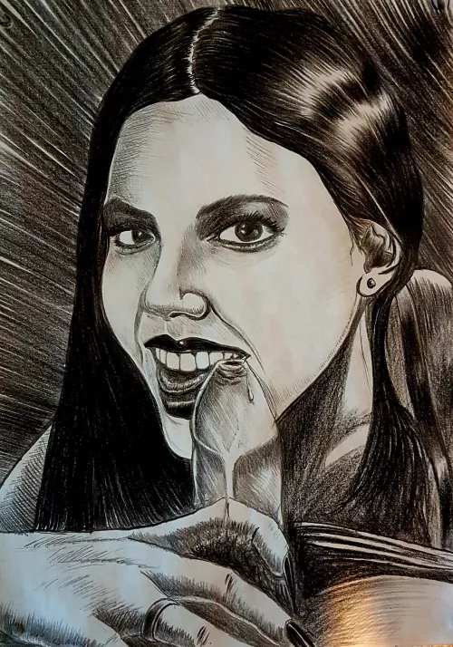 Apolonia having uncut fun