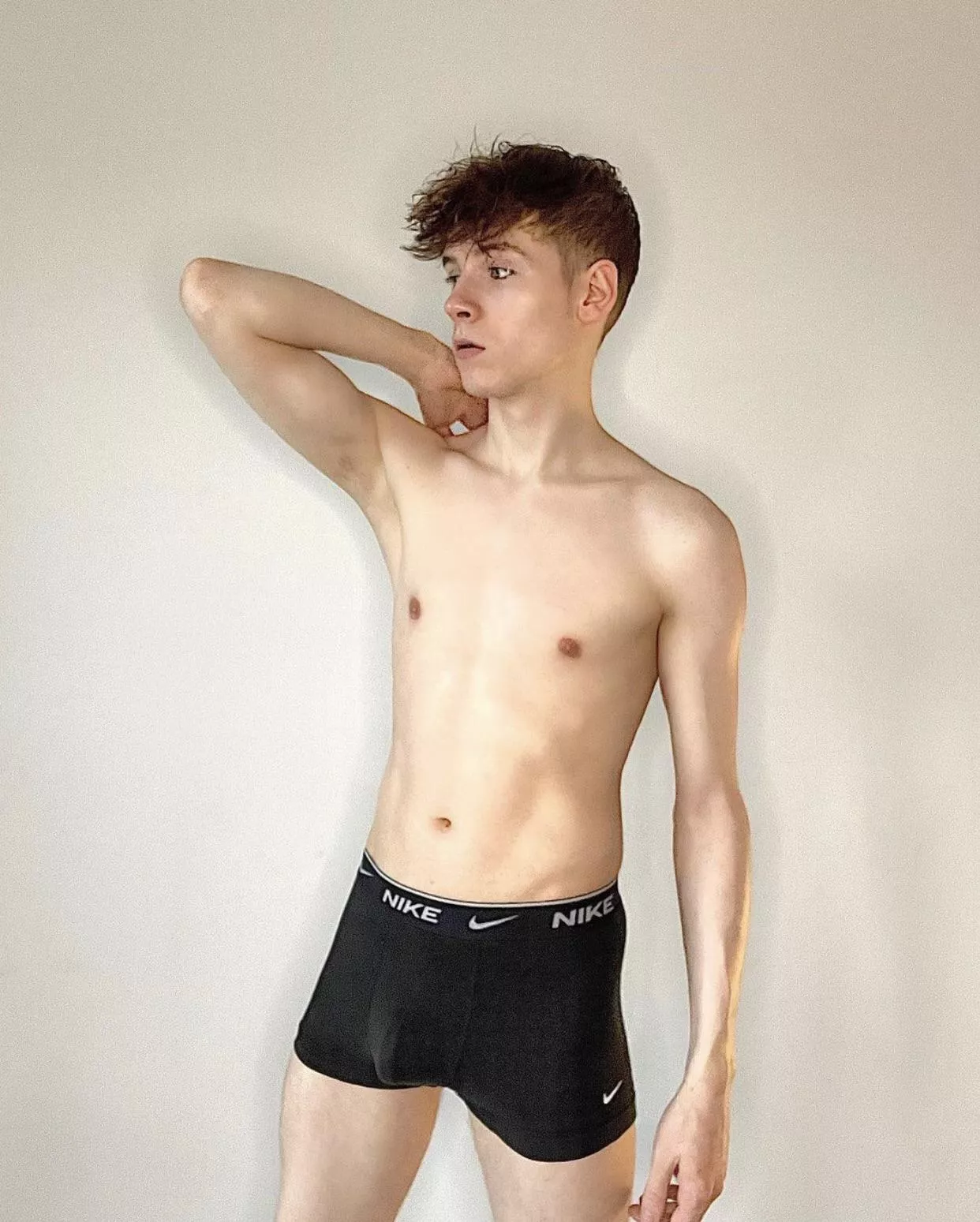 Bite it through my boxers;)