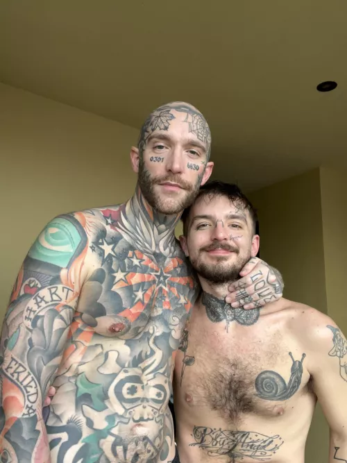 Blewvy and inkedbrln 😍