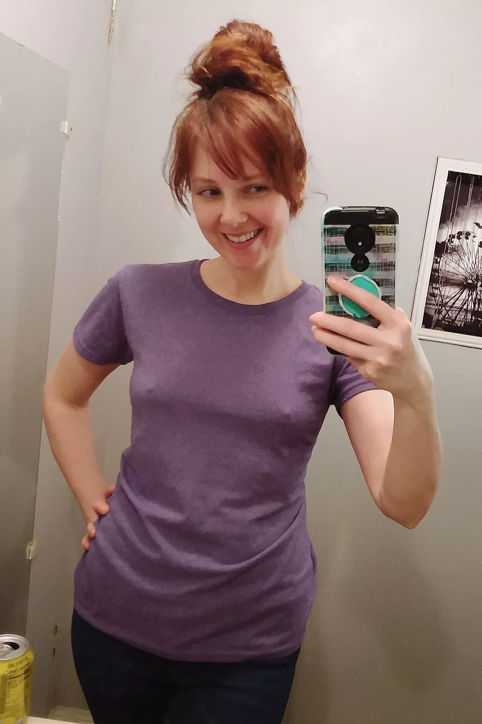 braless in my favorite color always puts me in a good mood