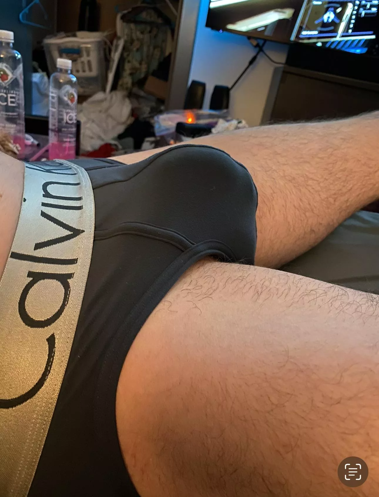Calvin Klein underwear bulge