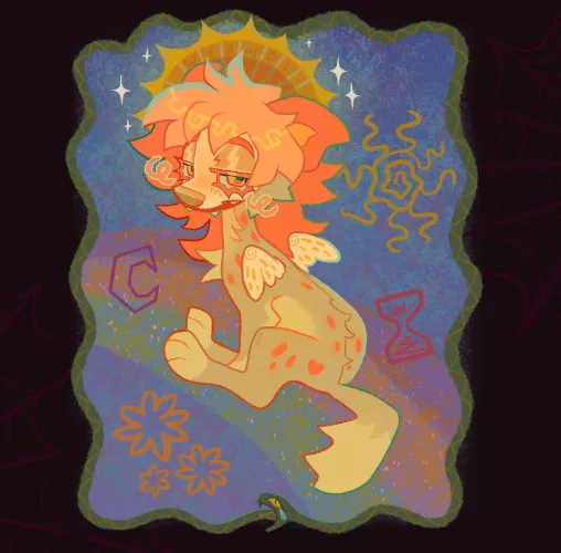 Didn’t know there was a furry Reddit but here’s my oc! (@wyrmdi on Twitter/Instagram)