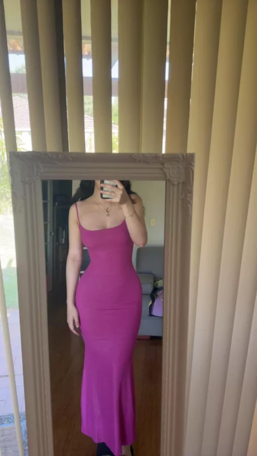 Do you like my new dress?