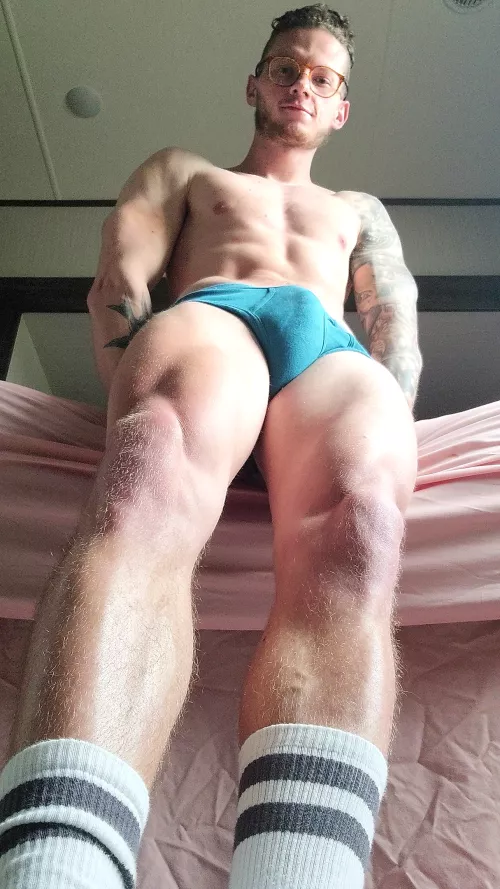 do you like my socks and bulge?