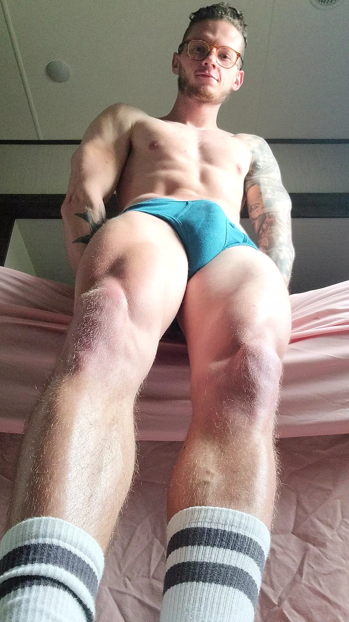 do you like my socks and bulge?