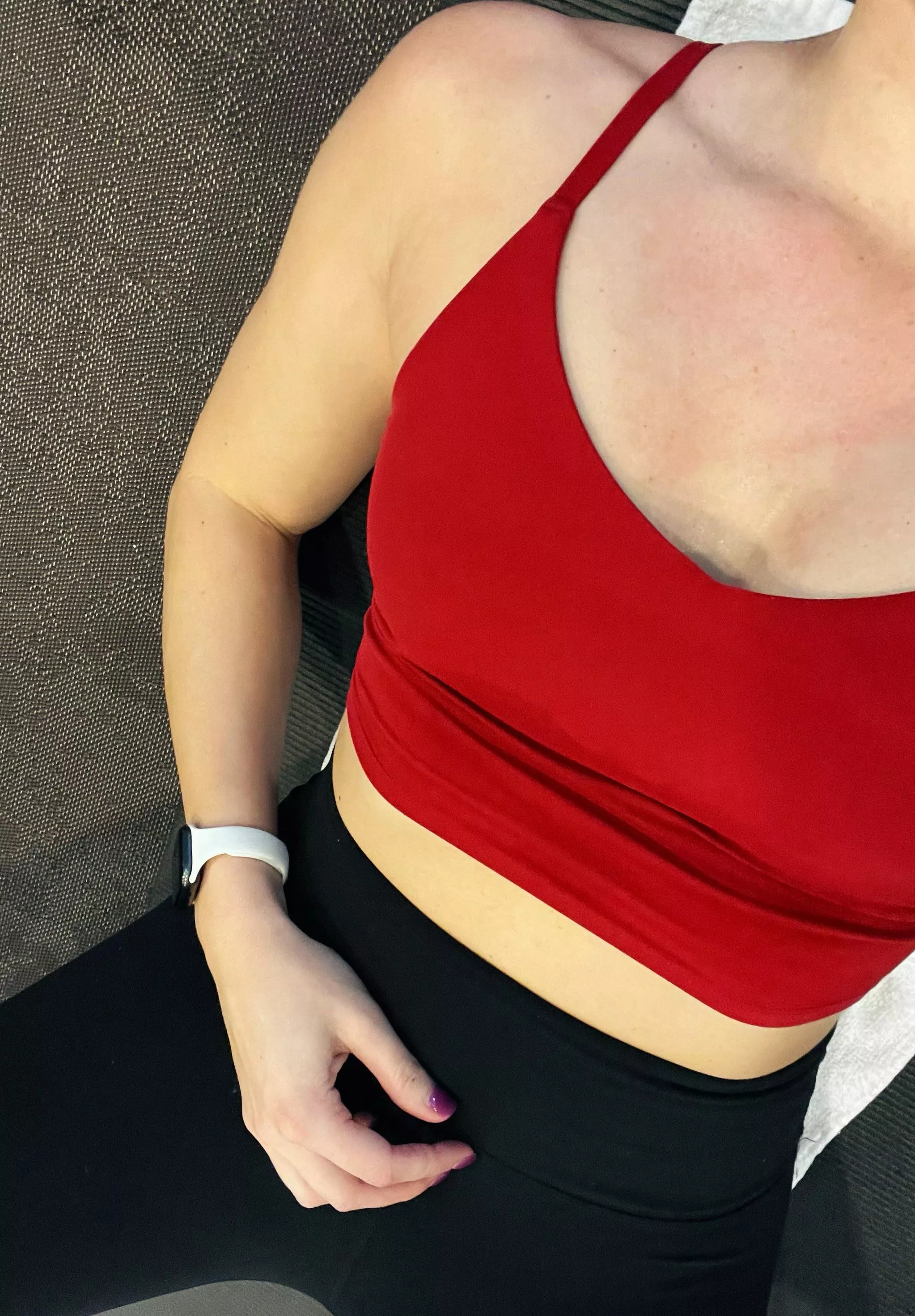 (f)eeling flushed from that session