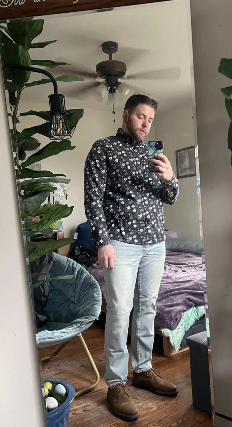 Floral shirts are my fave