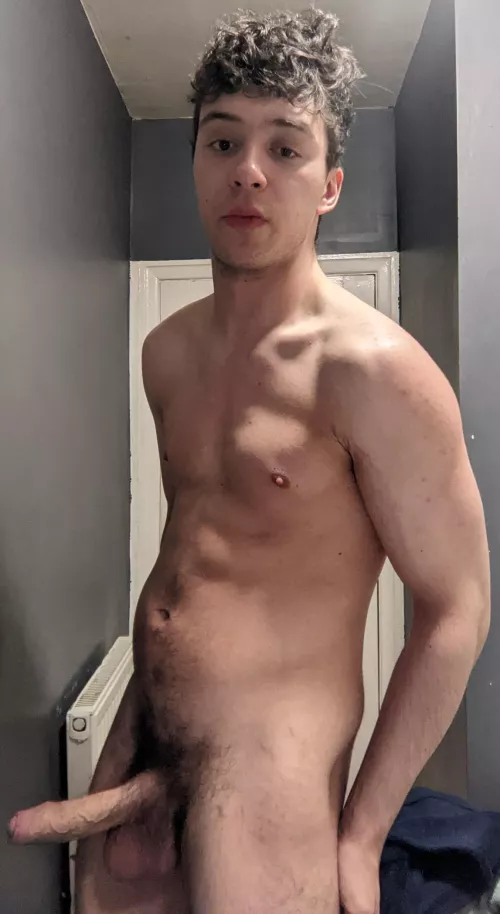 freshly shaven face 😊