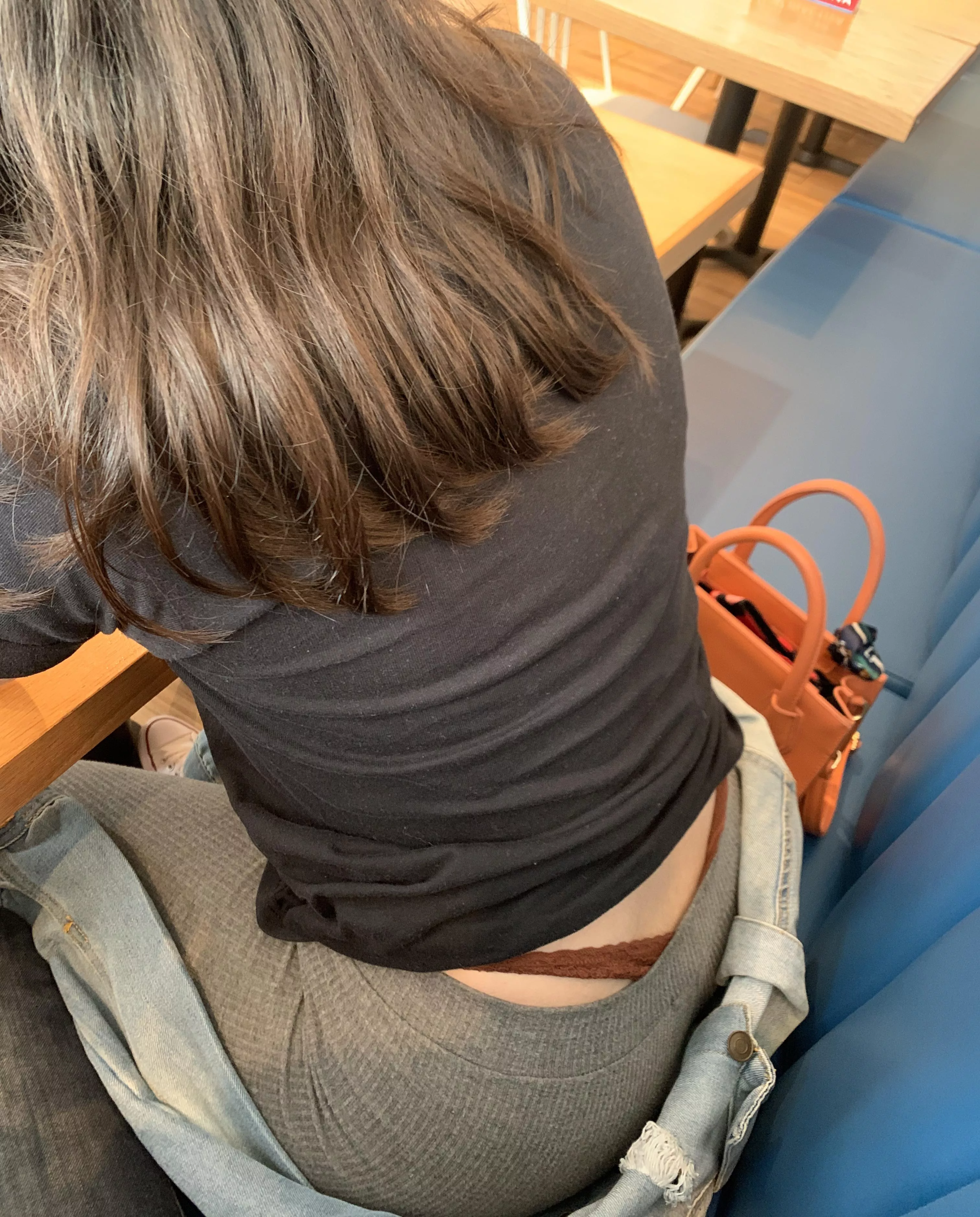 Having a good breakfast