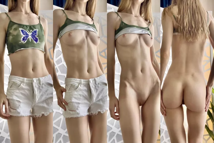 I hope you like my B cups and little booty too 💕