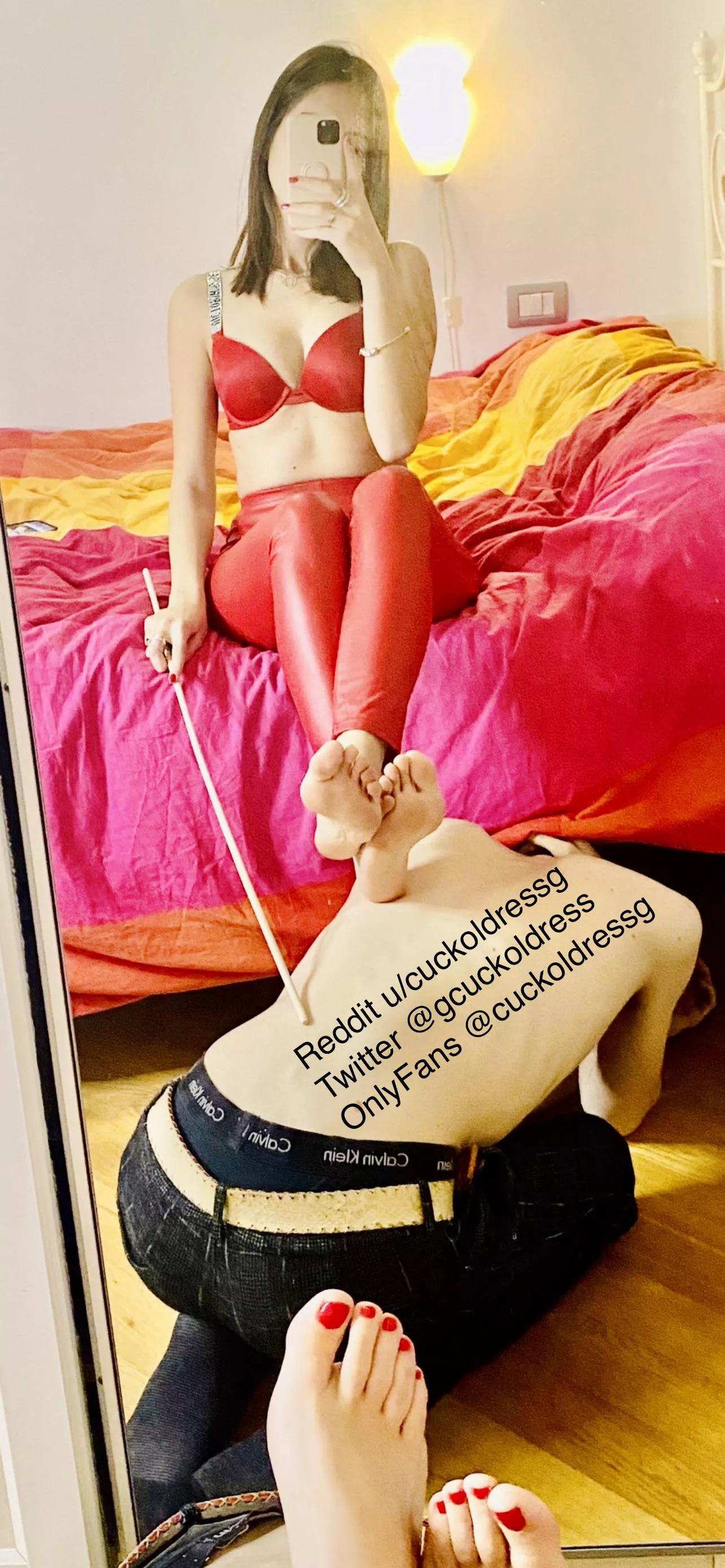 I like to put cucky in his place! 🤣