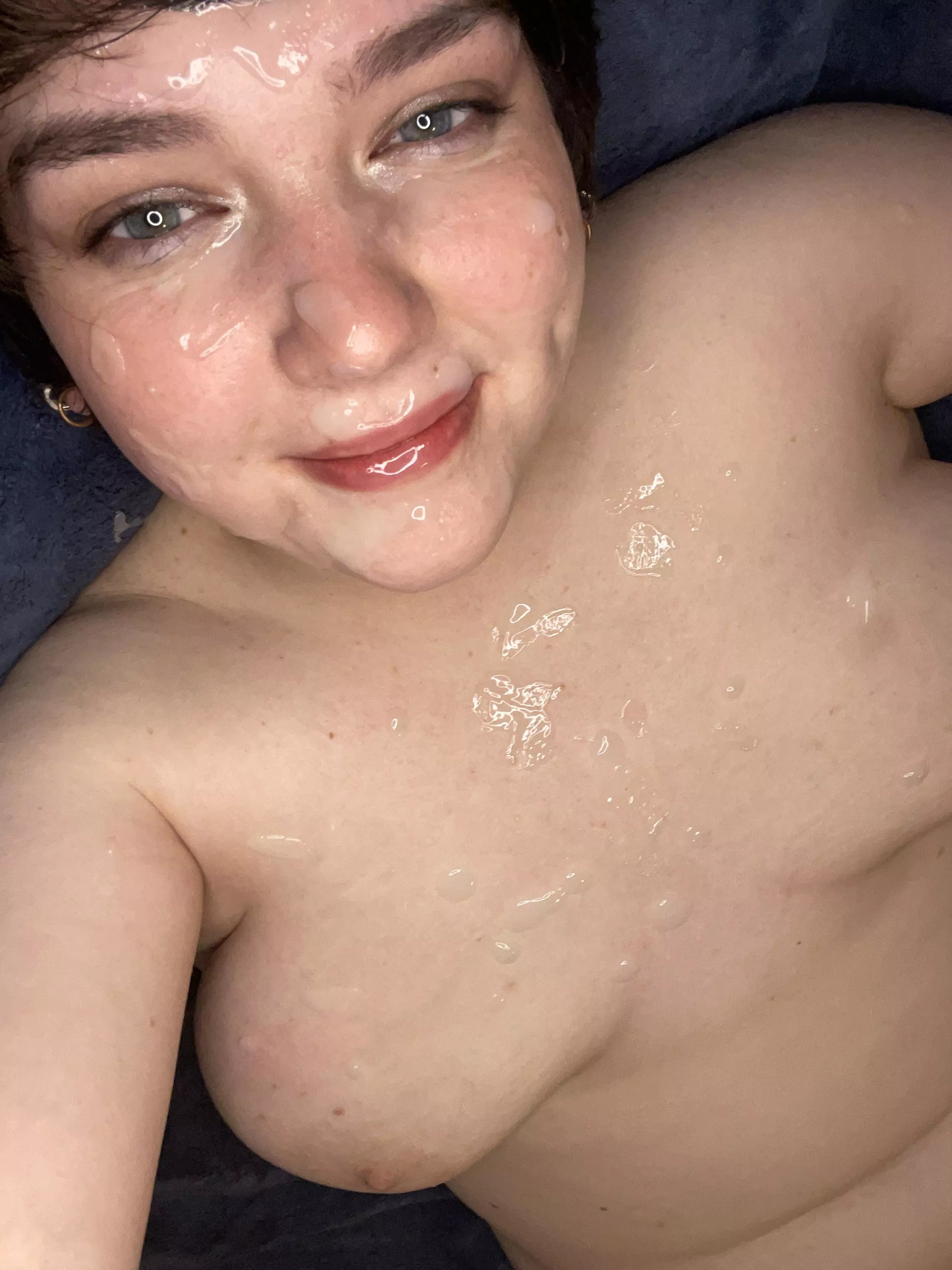 I love getting came on