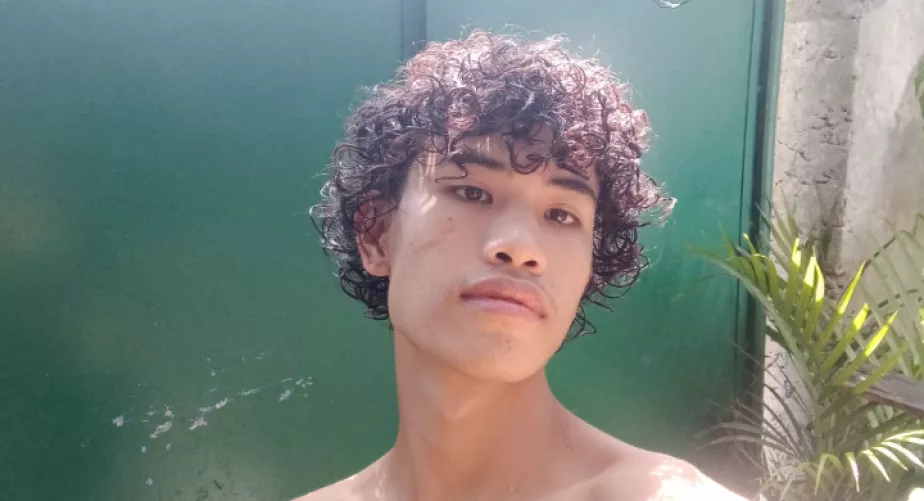 i miss my curly long hair 😩