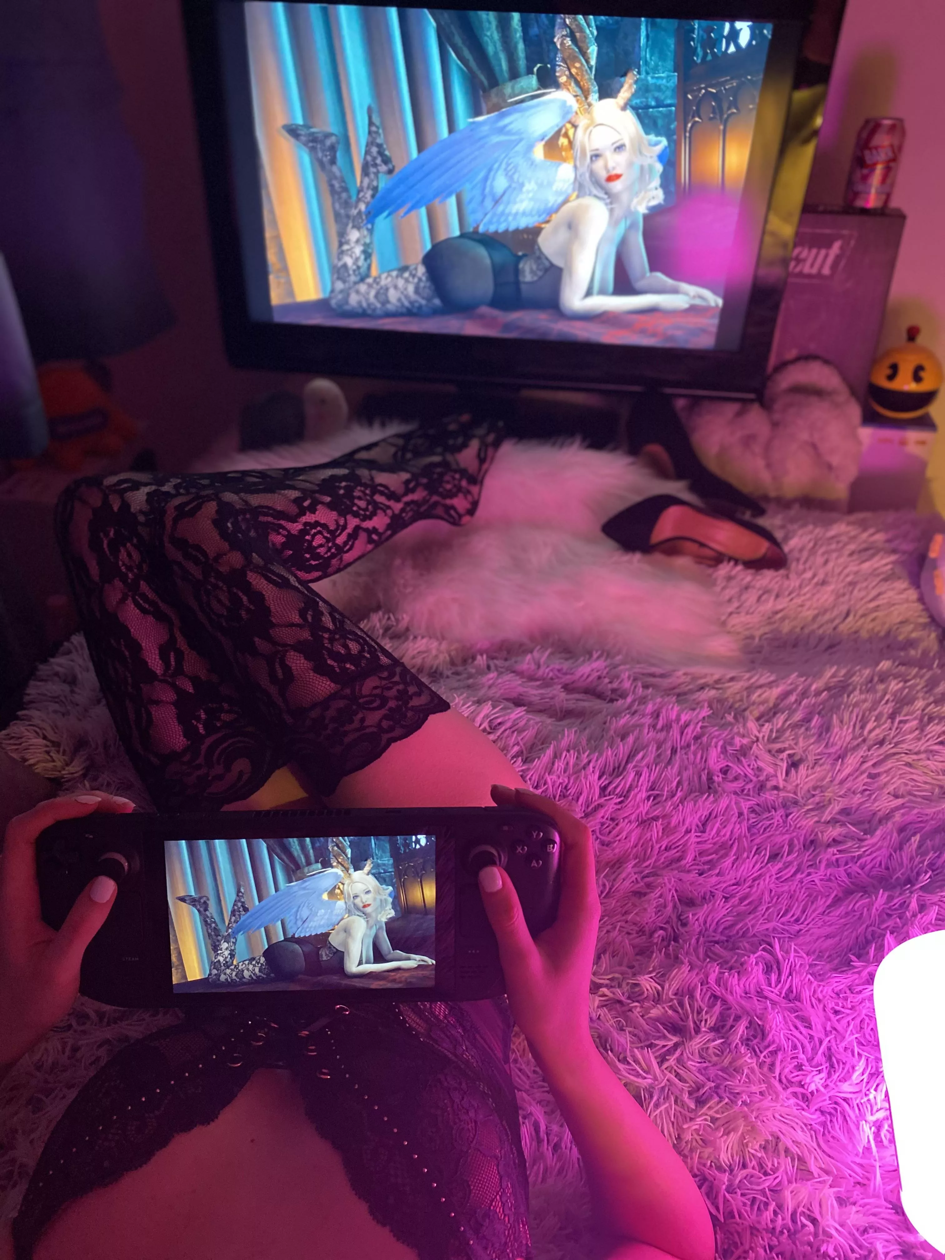 I play NSFW games on my main account