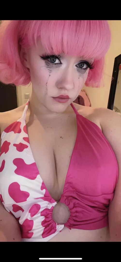 I wouldn’t have worn so much makeup if I knew I’d be gagging on cock so much 😅