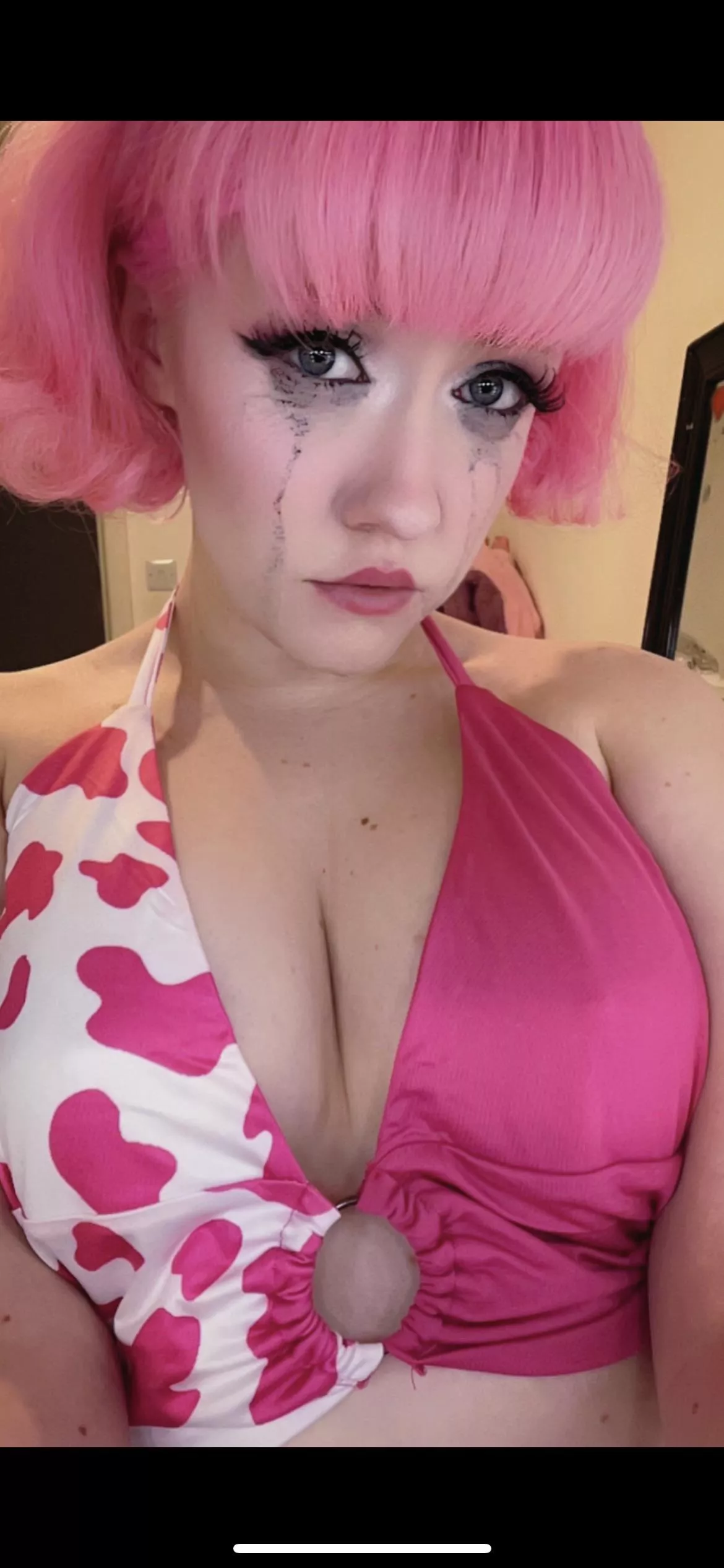 I wouldn’t have worn so much makeup if I knew I’d be gagging on cock so much 😅