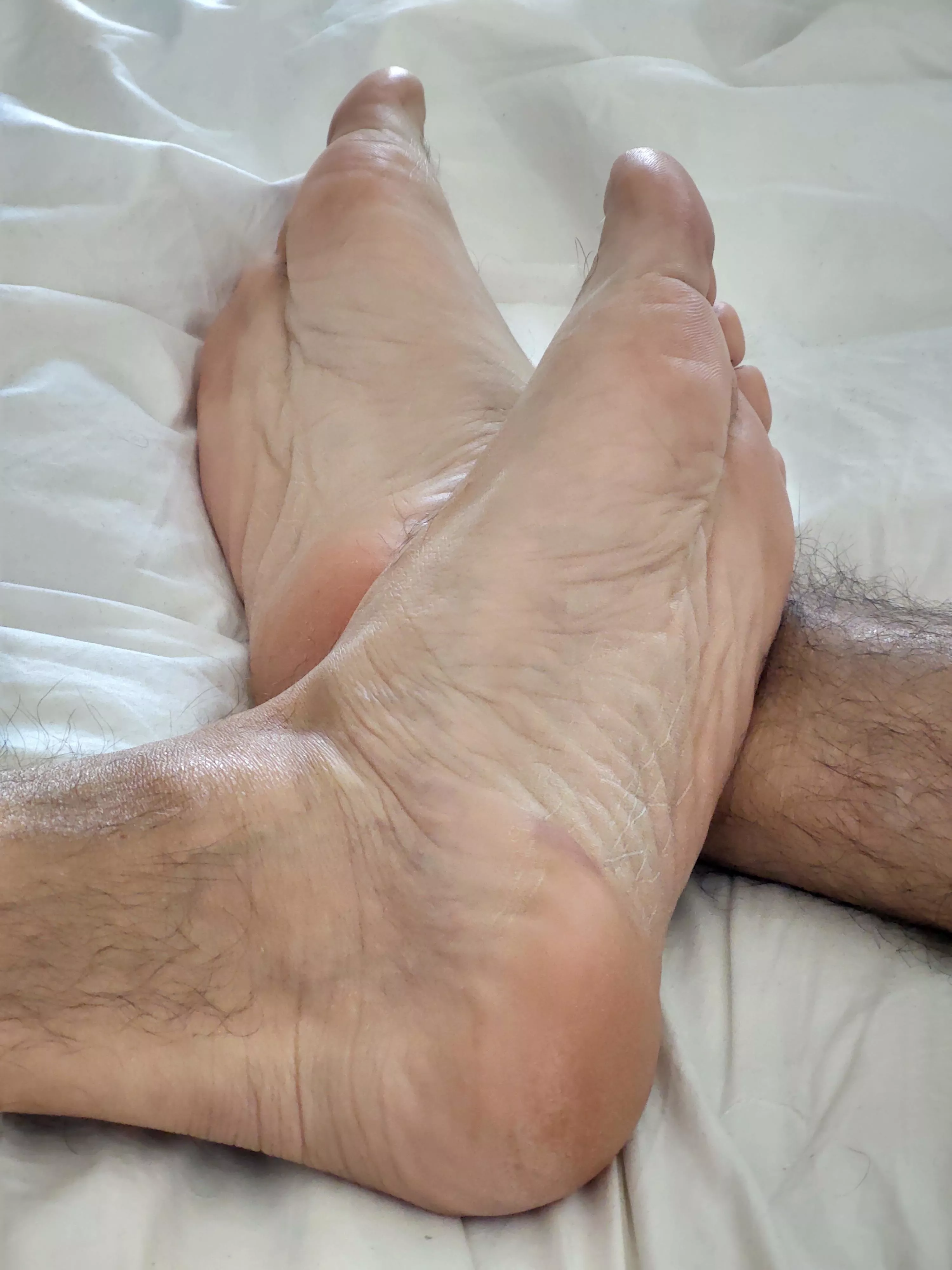 it was an hard day, massage needed