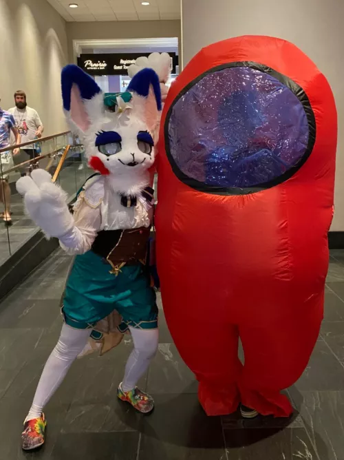 Lil SUS at the Con 🤔