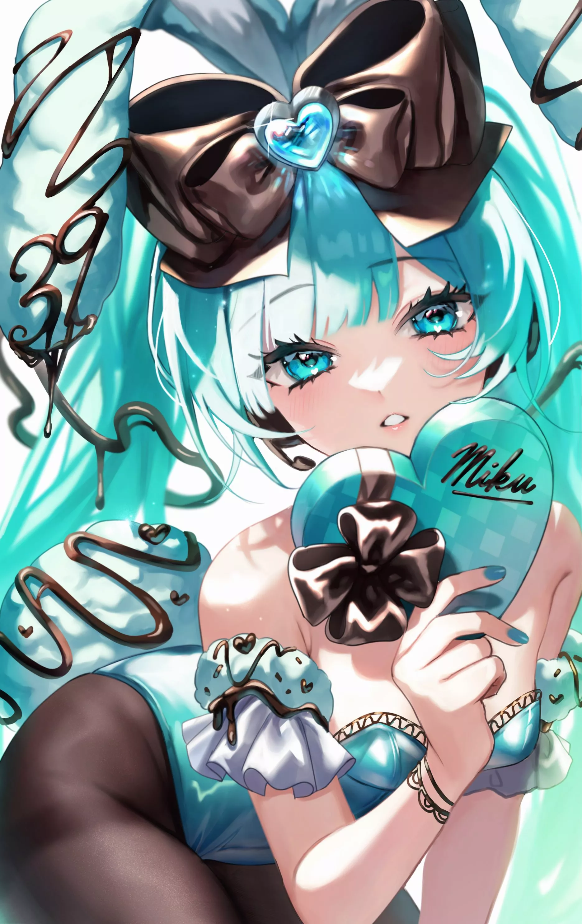 Mint Chocolate Bunny Miku