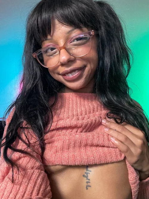 My eyeshadow matched my shirt pretty well 💖