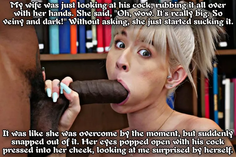 Overcome by the moment...