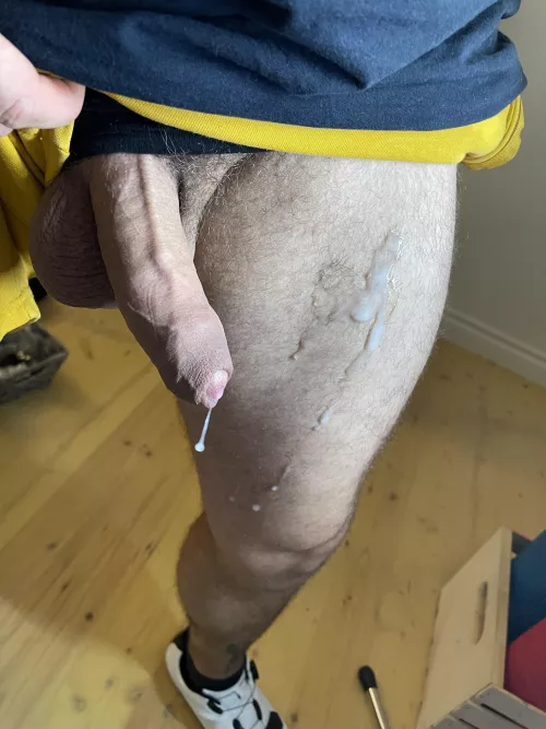 Post workout, I couldn’t wait